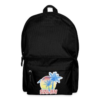 Sicily as a holiday - Backpack - black - Front