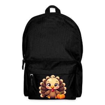 Thanksgiving Truthahn Baby - Rucksack - Schwarz - Vorne