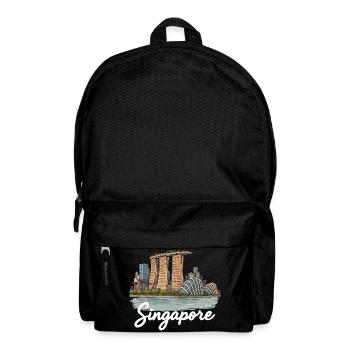 Singapore - Backpack - black - Front