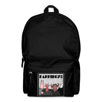 Farmboys - für Farmer, Bauern und Tierfans - Rucksack - Schwarz - Vorne