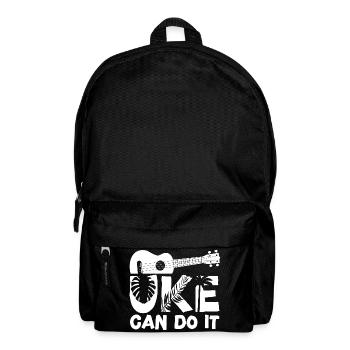 Ukulélé hawaïen uke uke peut le faire - Sac à dos - noir - Devant