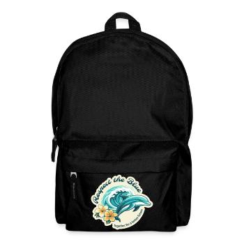 Protect the Blue - Dolphin - Backpack - black - Front