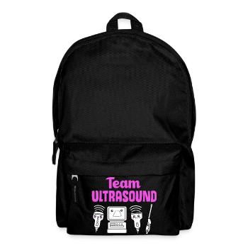 Technicien ultrasonique Technicien ultrasonore - Sac à dos - noir - Devant