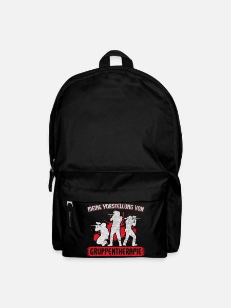 Gruppentherapie Paintball - Rucksack - Schwarz