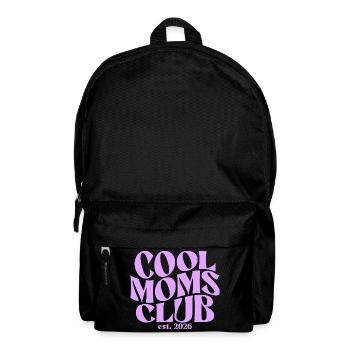 Cool Moms Club - Mama 2026 Geschenk - Rucksack - Schwarz - Vorne