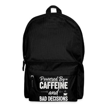 Alimentation par la caféine, maman, maman - Sac à dos - noir - Devant