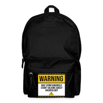 archéologie - Sac à dos - noir - Devant