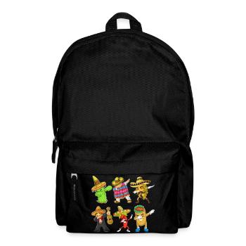 Cinco De Mayo Dabbing Charaktere Shirt - Rucksack - Schwarz - Vorne