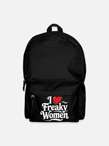 I Heart Freaky Women Tee - Rucksack - Schwarz