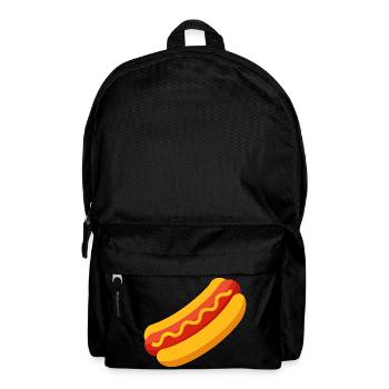 Hot Dogs - Rucksack - Schwarz - Vorne