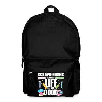 Souvenirs de scrapbooking - Sac à dos - noir - Devant