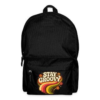 Reste Groovy Rainbow - Sac à dos - noir - Devant