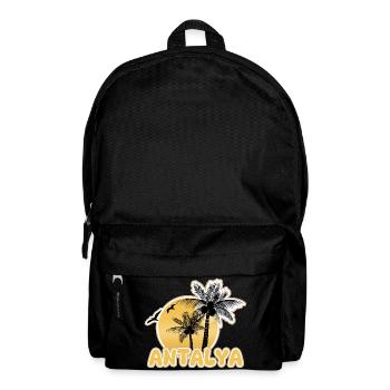 Strand Antalya - Rucksack - Schwarz - Vorne