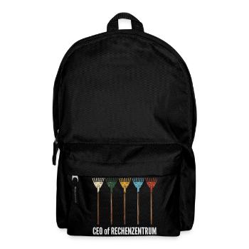 IT Support Wheel of Fortune Service Desk IT Helpdesk Nerd - Backpack - black - Front