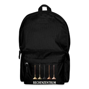Rechenzentrum IT EDV Nerd Computer Shirt Geschenk - Rucksack - Schwarz - Vorne