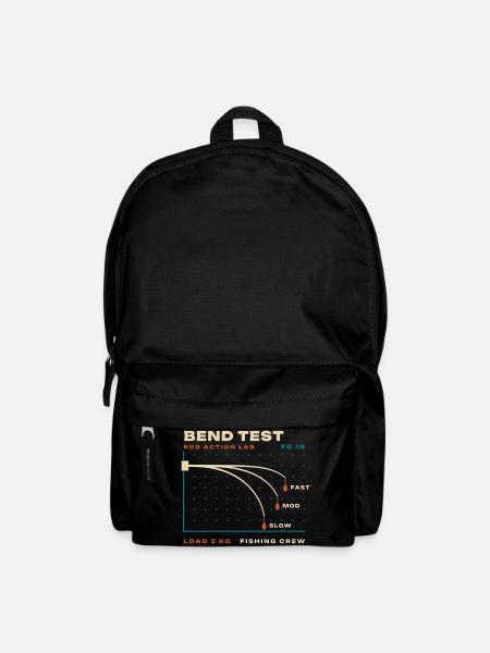 Biegetest - Rucksack - Schwarz