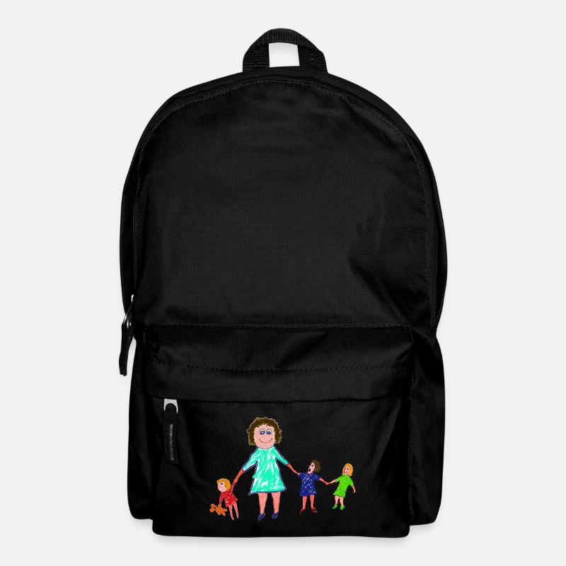 TROIS FILLES - MOMLIFE - Sac à dos - noir