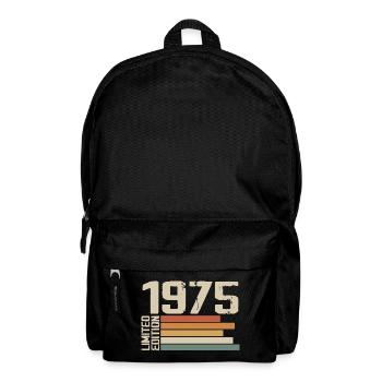 1975 Vintage - Retro 1975 Geburtstagsgeschenk 1975 - Rucksack - Schwarz - Vorne