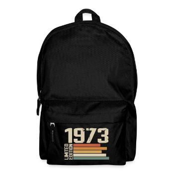 1973 Vintage - Retro 1973 Geburtstagsgeschenk 1973 - Rucksack - Schwarz - Vorne