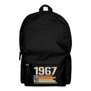 1967 Vintage - Retro 1967 Geburtstagsgeschenk 1967 - Rucksack - Schwarz - Vorne