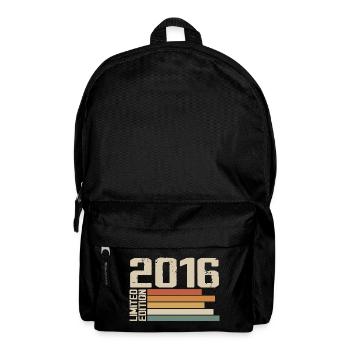 2016 Vintage - Retro 2016 Birthday Gift 2016 - Backpack - black - Front