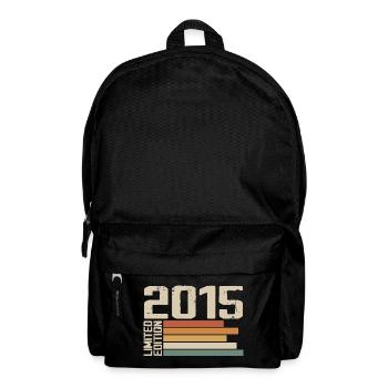 2015 Vintage - Retro 2015 Anniversary Gift 2015 - Backpack - black - Front