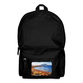 The Gulf of Naples in Italy - Backpack - black - Front