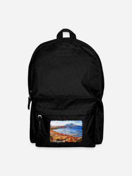 The Gulf of Naples in Italy - Backpack - black