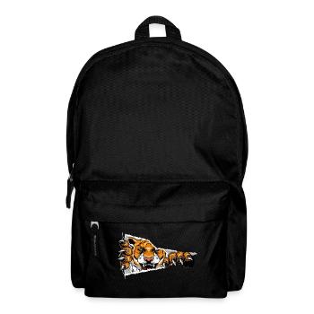 Tiger Tiger Head - Wildcat Predator Graphic Motif - Backpack - black - Front