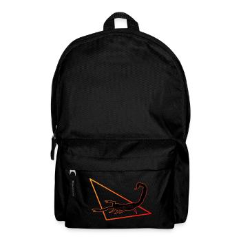 Scorpio in red/orange - Backpack - black - Front