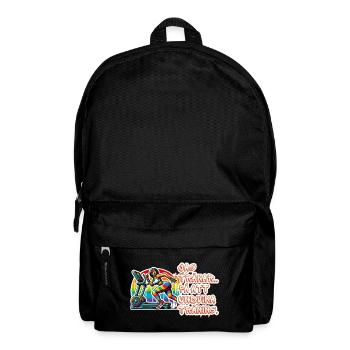 Ich übe mich darin, Sport zu vermeiden - Rucksack - Schwarz - Vorne