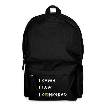 I Came I Saw I Conkered - Backpack - black - Front