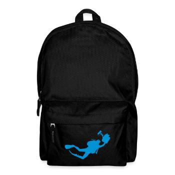 Taucher - Rucksack - Schwarz - Vorne