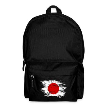 Japan Flagge used - Rucksack - Schwarz - Vorne