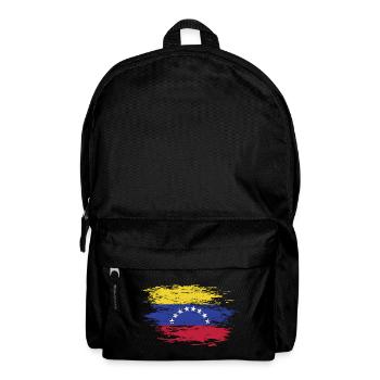 Drapeau du Venezuela utilisé - Sac à dos - noir - Devant