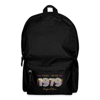 Birthday Cool since 1979 - Backpack - black - Front