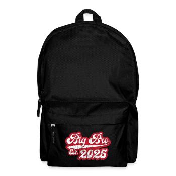 Big Bro Est 2025 - Rucksack - Schwarz - Vorne