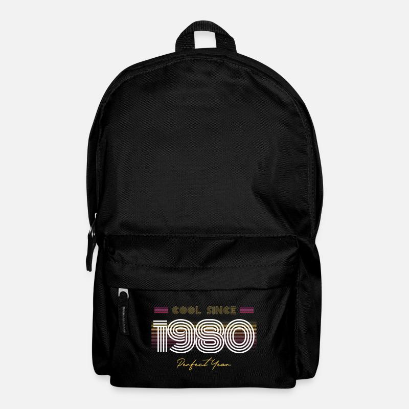 Birthday Cool since 1980 - Backpack - black