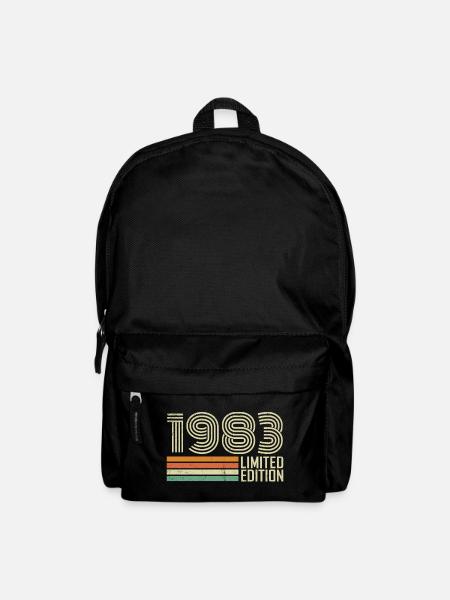 1983 Jahrgang Vintage Retro Geburtstag Geschenk - Rucksack - Schwarz
