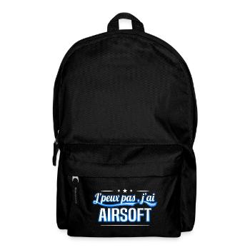 Airsoft - j'peux pas , j'ai Airsoft - Sac à dos - noir - Devant