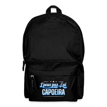 Capoeira - j'peux pas , j'ai Capoeira - Sac à dos - noir - Devant