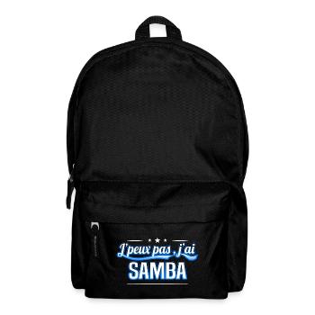 Samba - j'peux pas , j'ai Samba - Sac à dos - noir - Devant