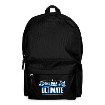 Ultimate - j'peux pas , j'ai Ultimate - Sac à dos - noir - Devant