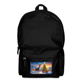 Joyeux Noël - Sac à dos - noir - Devant