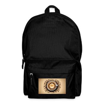 A Coffee Bean Latte from The Coffee Bean - Backpack - black - Front