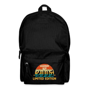 Legendär Seit 2005 Limited Edition geboren in 2005 - Rucksack - Schwarz - Vorne