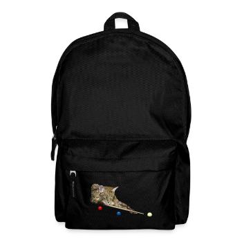 CHAT DE BILLARD ET DE BILLARD, 8 BALLES, 9 BALLES - CHAT JOUANT - Sac à dos - noir - Devant