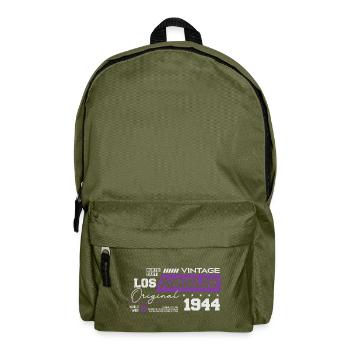 1944 Jahrgang geboren Legende 80 Geburtstag - Rucksack - Olivgrün - Vorne