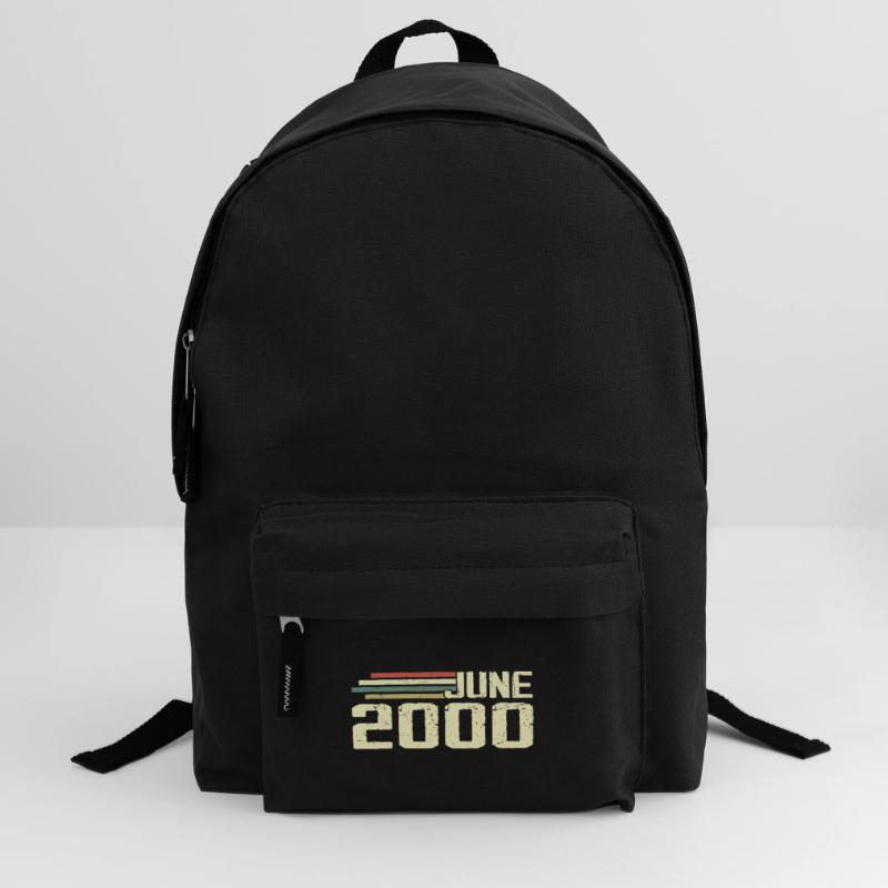 Juni 2000 Jahrestag Juni 2000 Juni 2000 Geburtstag Rucksack