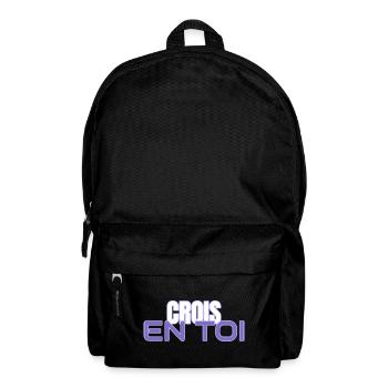 Crois en Toi - Sac à dos - noir - Devant